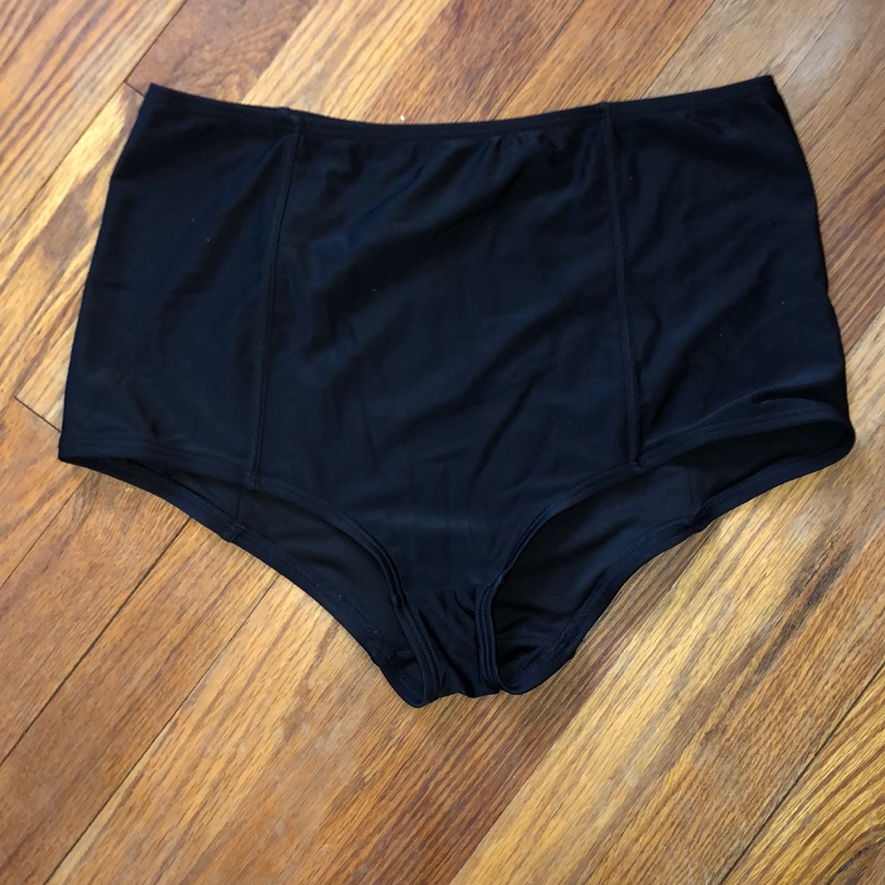 J. Crew Factory High Waisted Bikini Bottoms